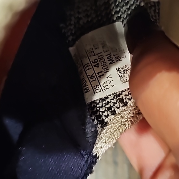 ADIDAS Ultraboost 19 Navy blue Chalk White Sneakers sz 11.5 Men's Shoes - Picture 10 of 10